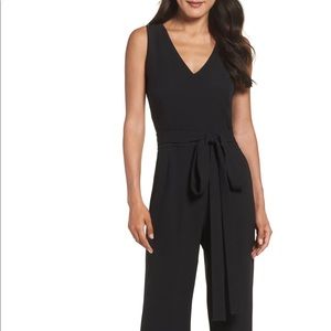Vince Camuto Tie Front Wide Leg Jumpsuit
